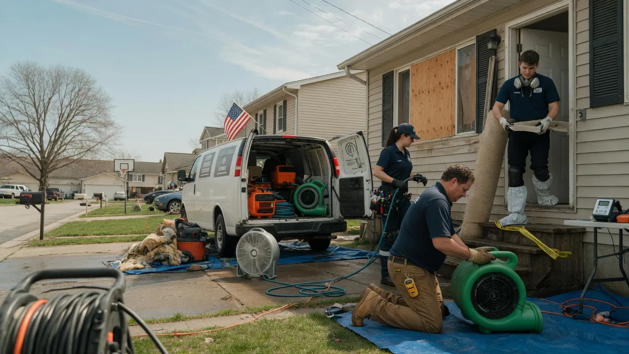 Water Damage Restoration in Ladora, IA near me
